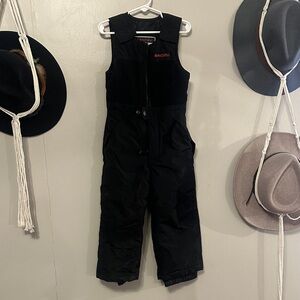 Snozu Black Snow Bib Jumpsuit